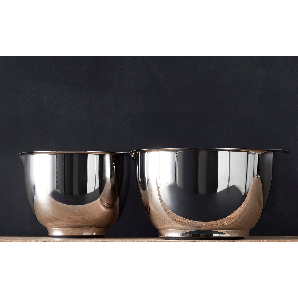Set de 2 bols à mixer MARGRETHE acier, ROSTI