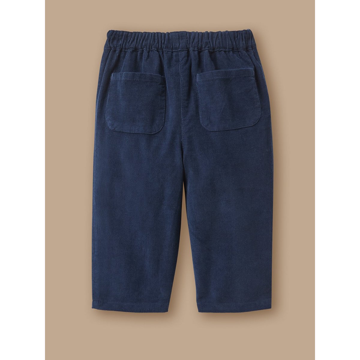 Pantalon en velours marine, CYRILLUS