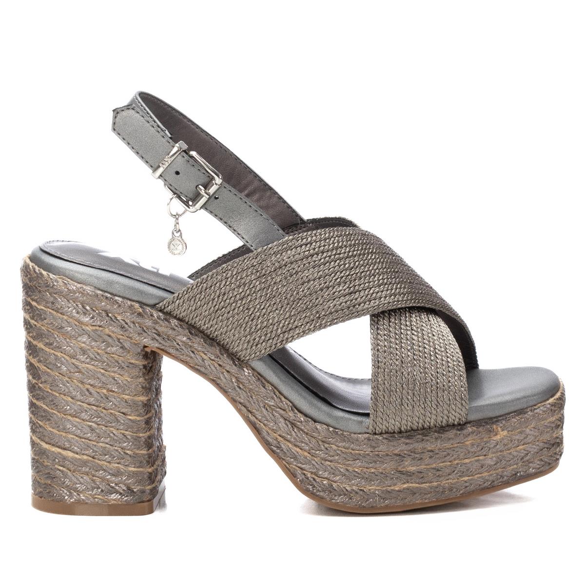 Sandale Talon Boucle plomb, XTI