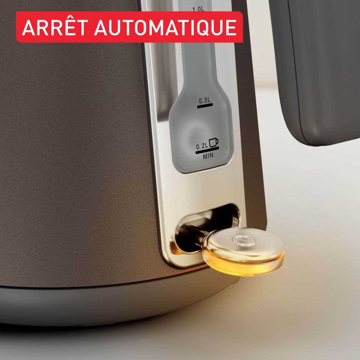 Bouilloire Collection KI666EE0 couleur unique, TEFAL