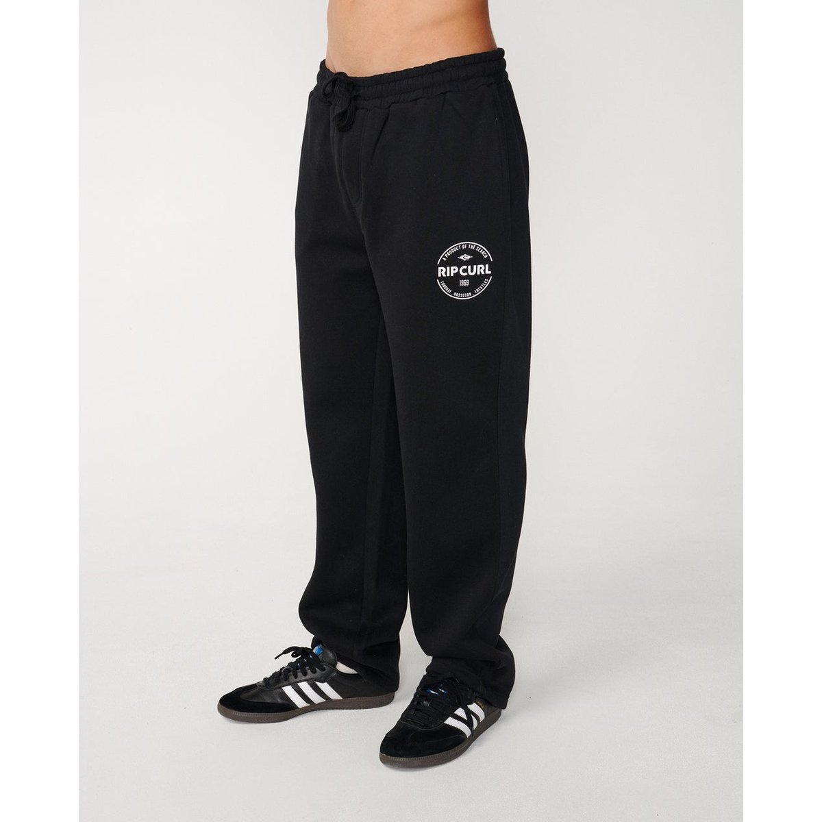 Pantalon de survêtement STAPLE black, RIP CURL