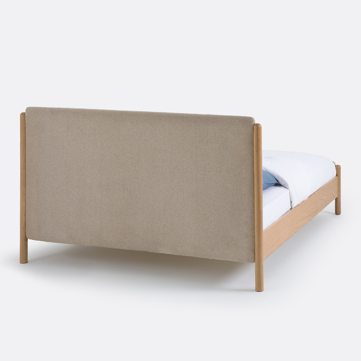 Lit avec sommier, Orzo beige, LA REDOUTE INTERIEURS