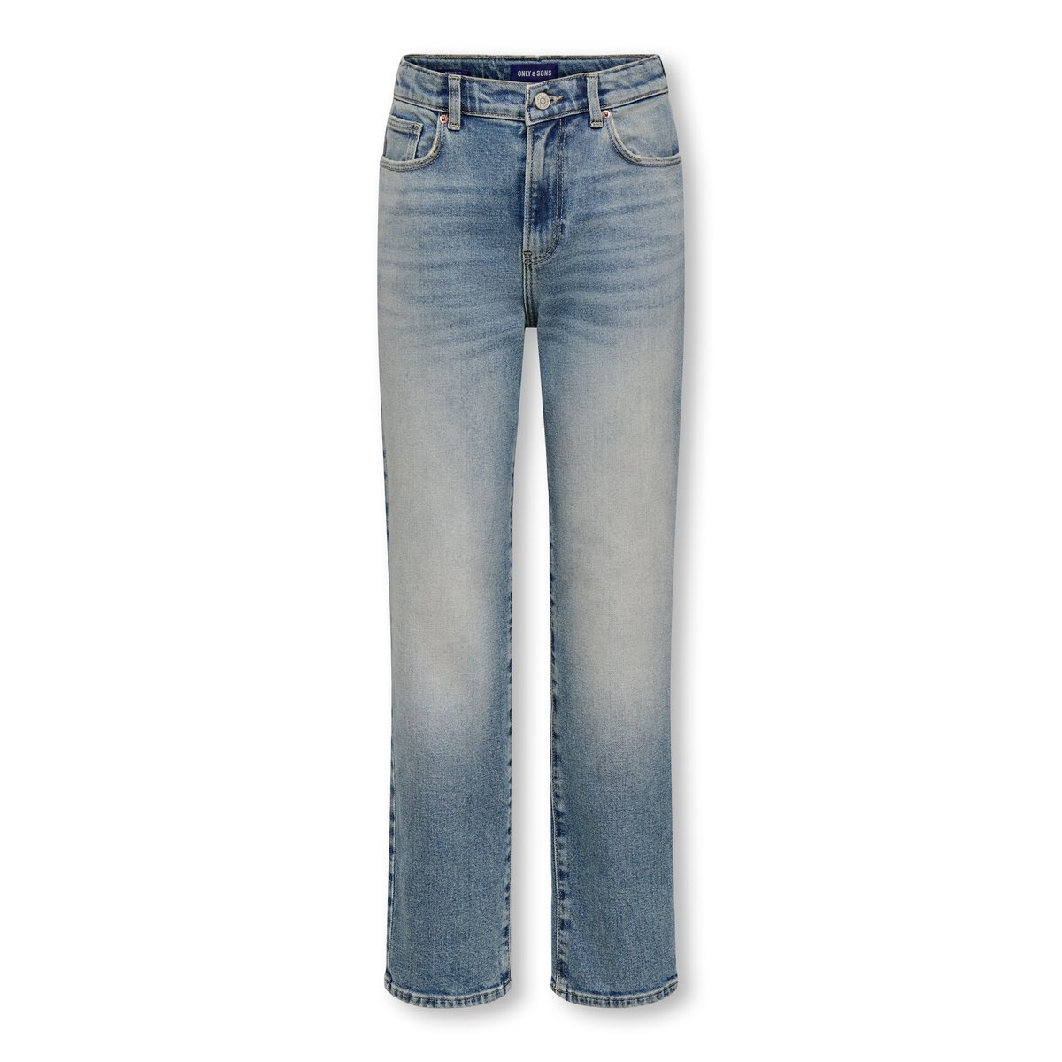 Jean Coupe Droite light blue denim, ONLY & SONS JUNIOR