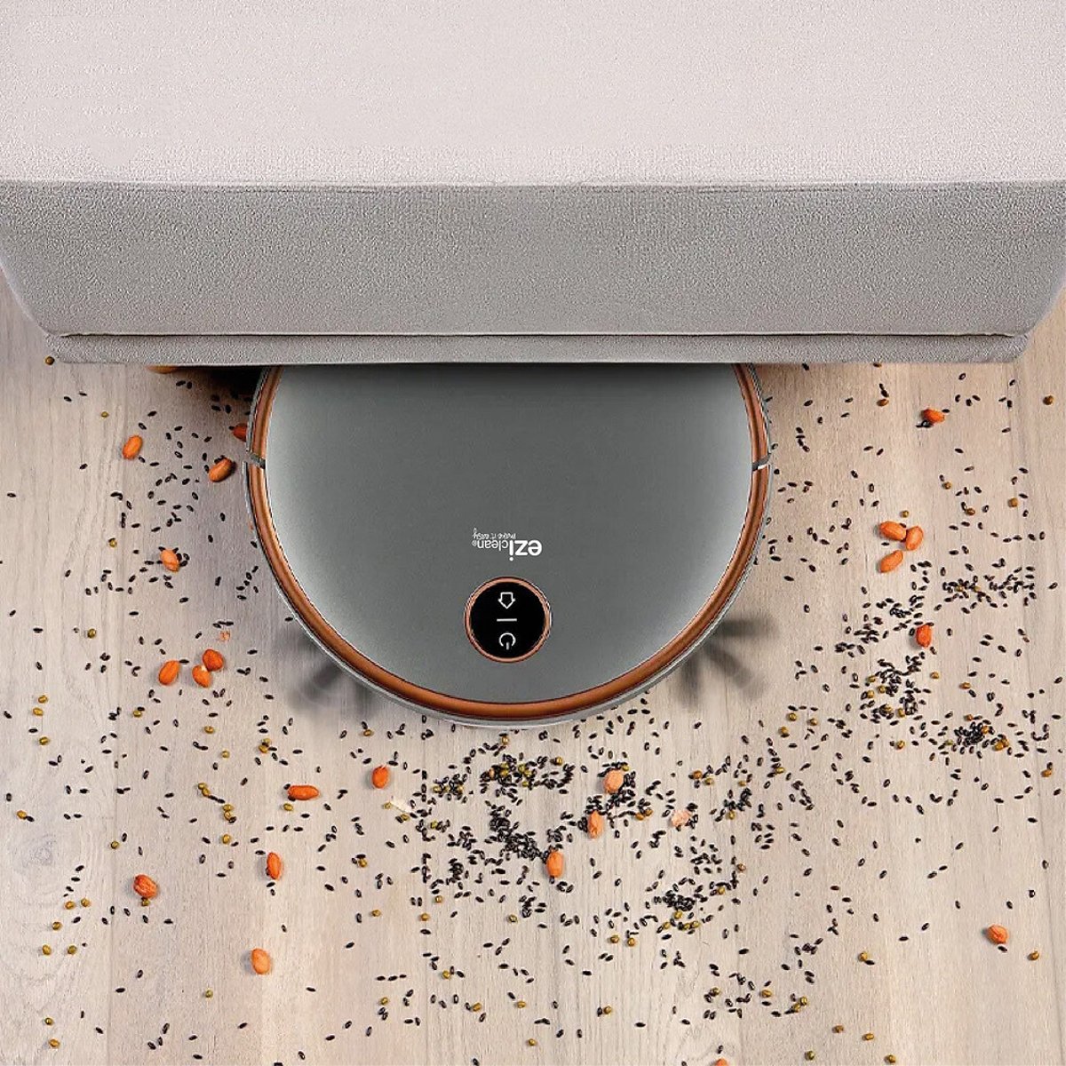 Aspirateur robot connecté Aqua Imap A50 noir, EZICLEAN
