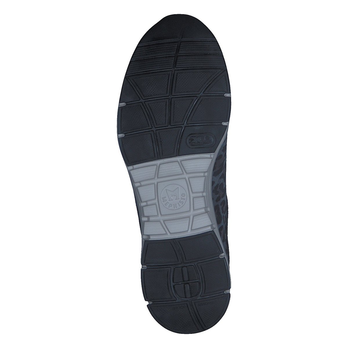 Baskets en cuir YAEL gris 5132, MEPHISTO