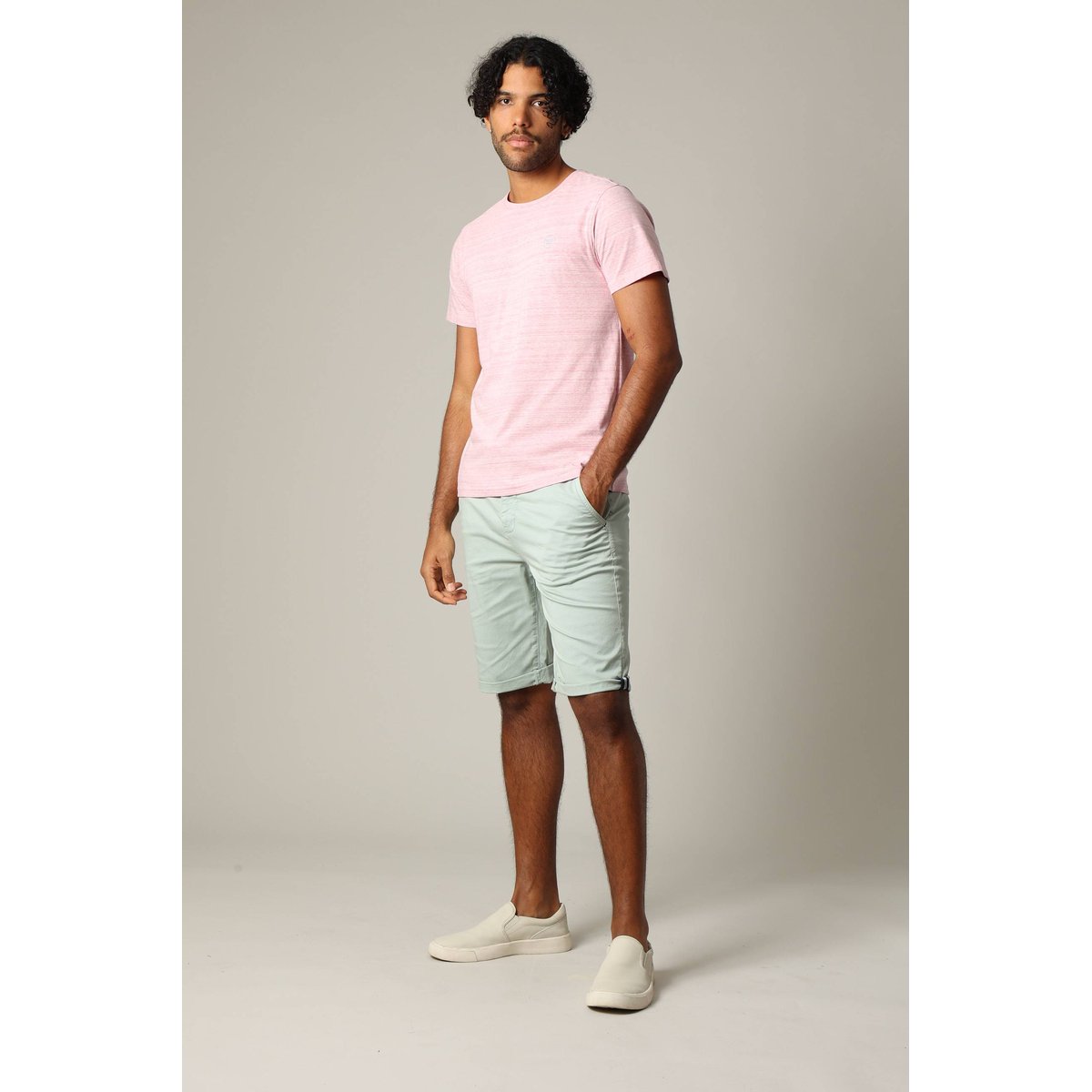 T-shirt en jersey de coton avec application printée zébrée COLADA pink, DEELUXE