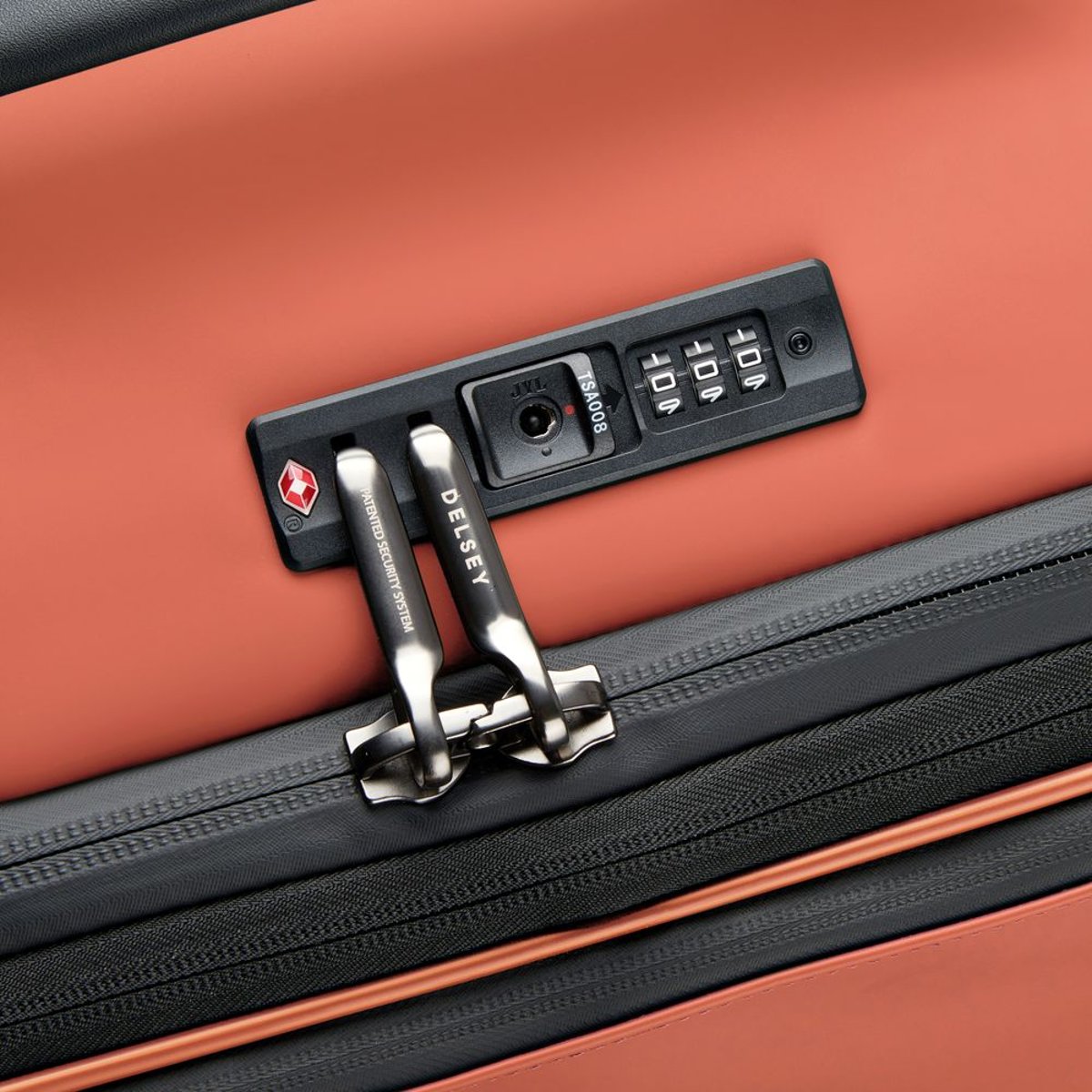 Valise L TURENNE SOFT brique, DELSEY PARIS