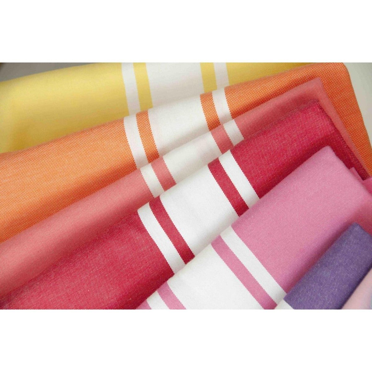 Fouta coton ST TROPEZ rouge, FEBRONIE