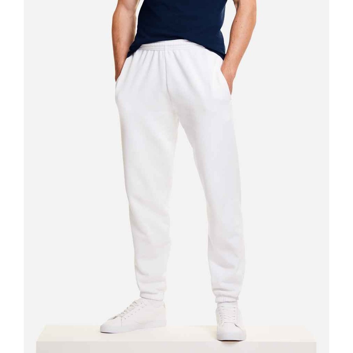 Pantalon de jogging CLASSIC blanc, FRUIT OF THE LOOM