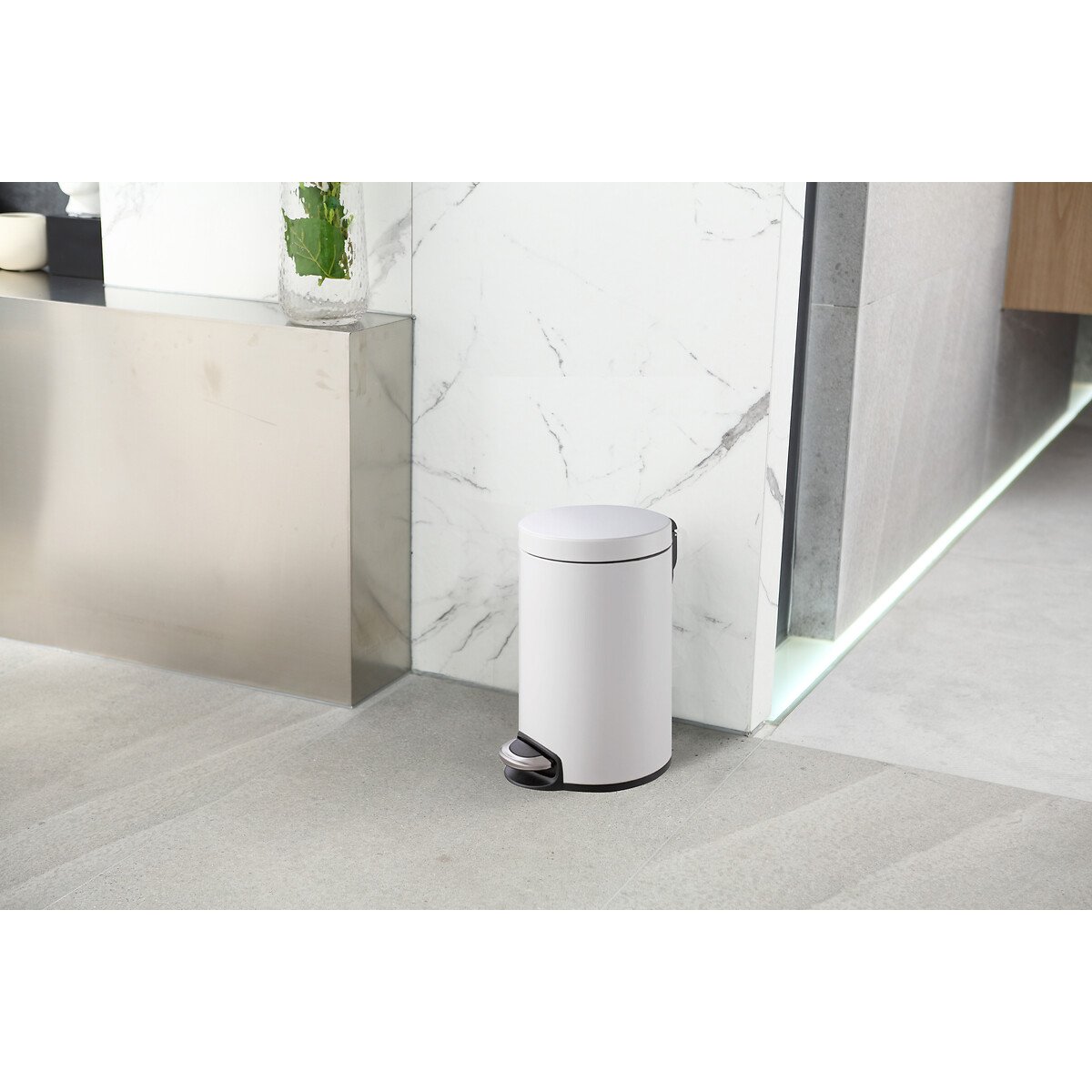 Balde de Pedal Serene 8L, EKO branco, EKO