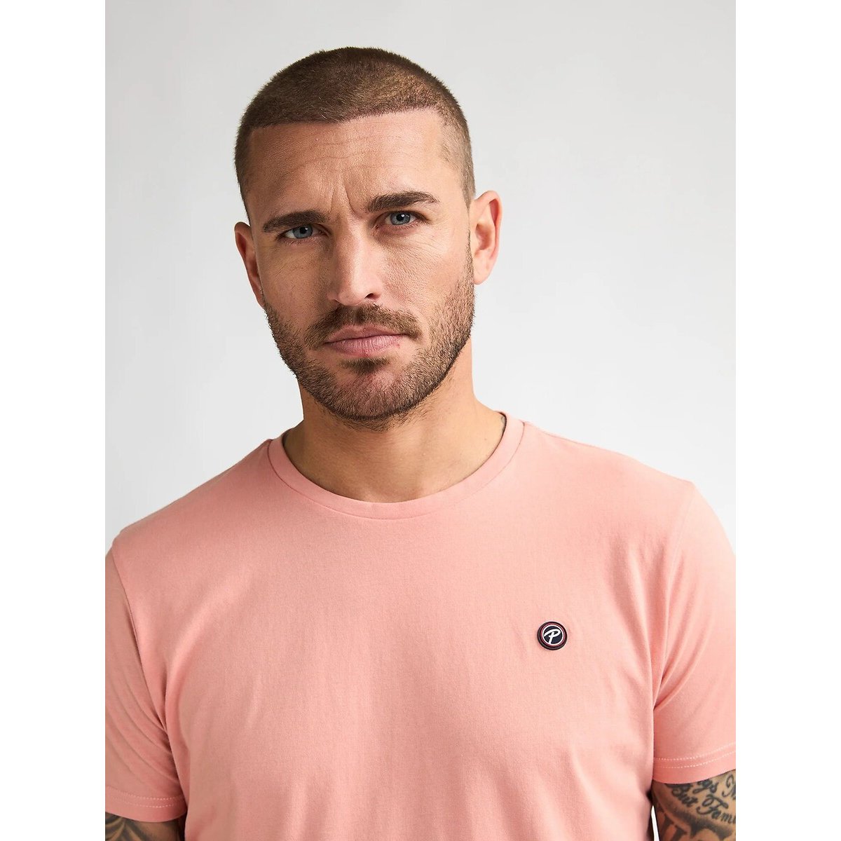 T-shirt uni corail, PETROL INDUSTRIES
