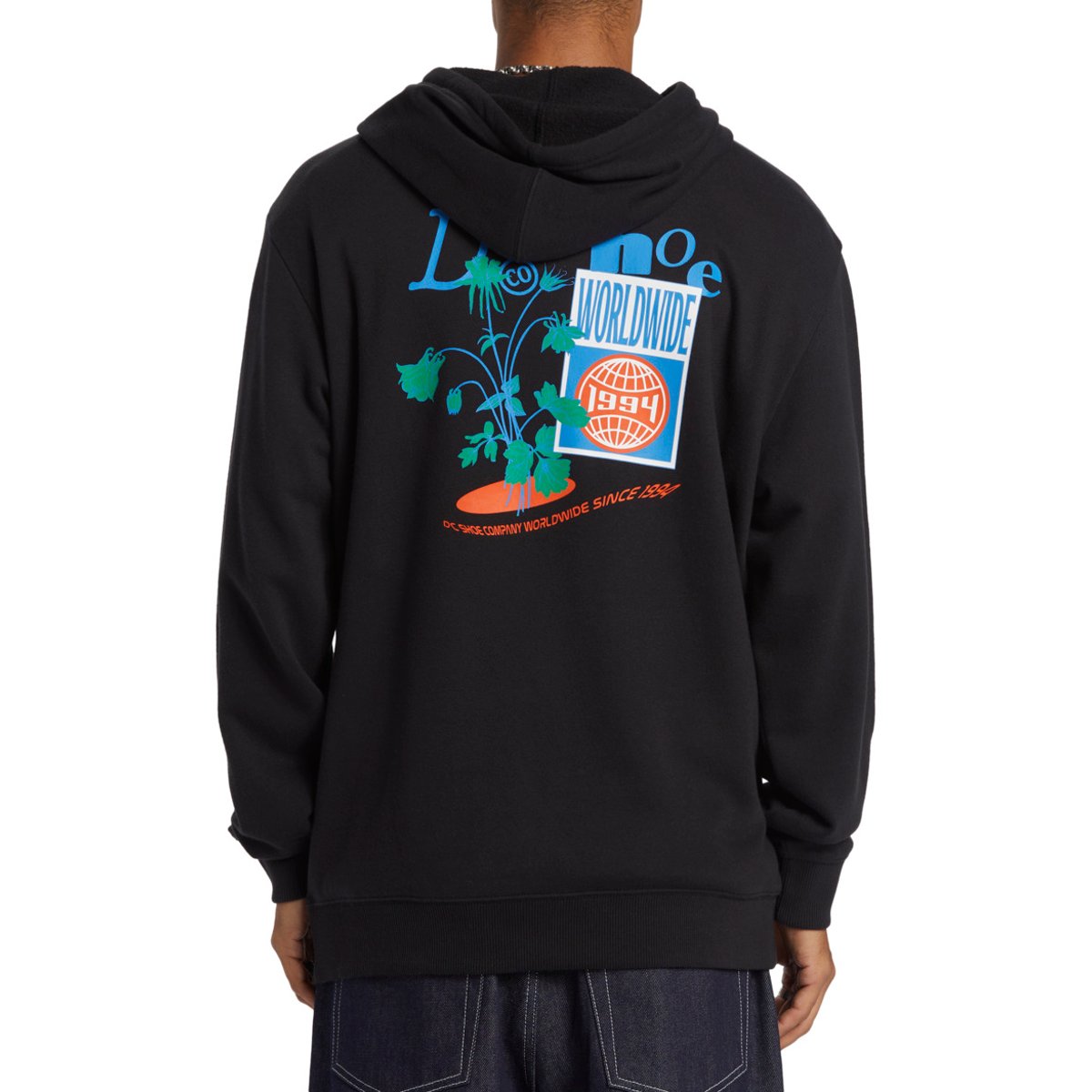 Sweat à capuche TRANSFER. noir black, DC SHOES