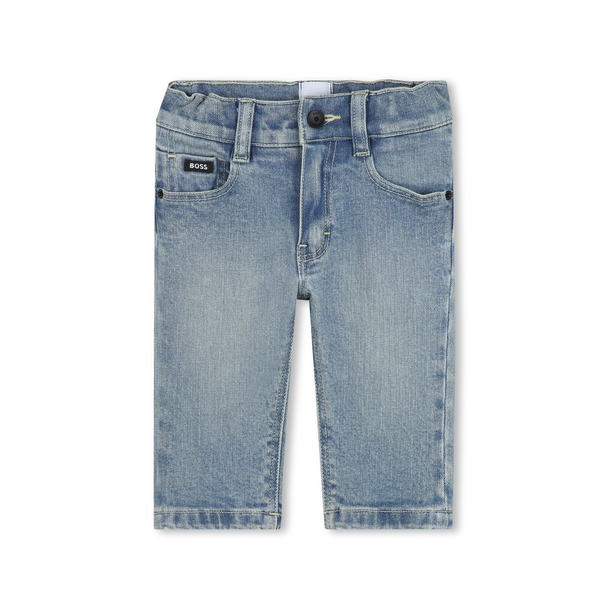 Pantalon en denim double stone+bleach, BOSS KIDSWEAR
