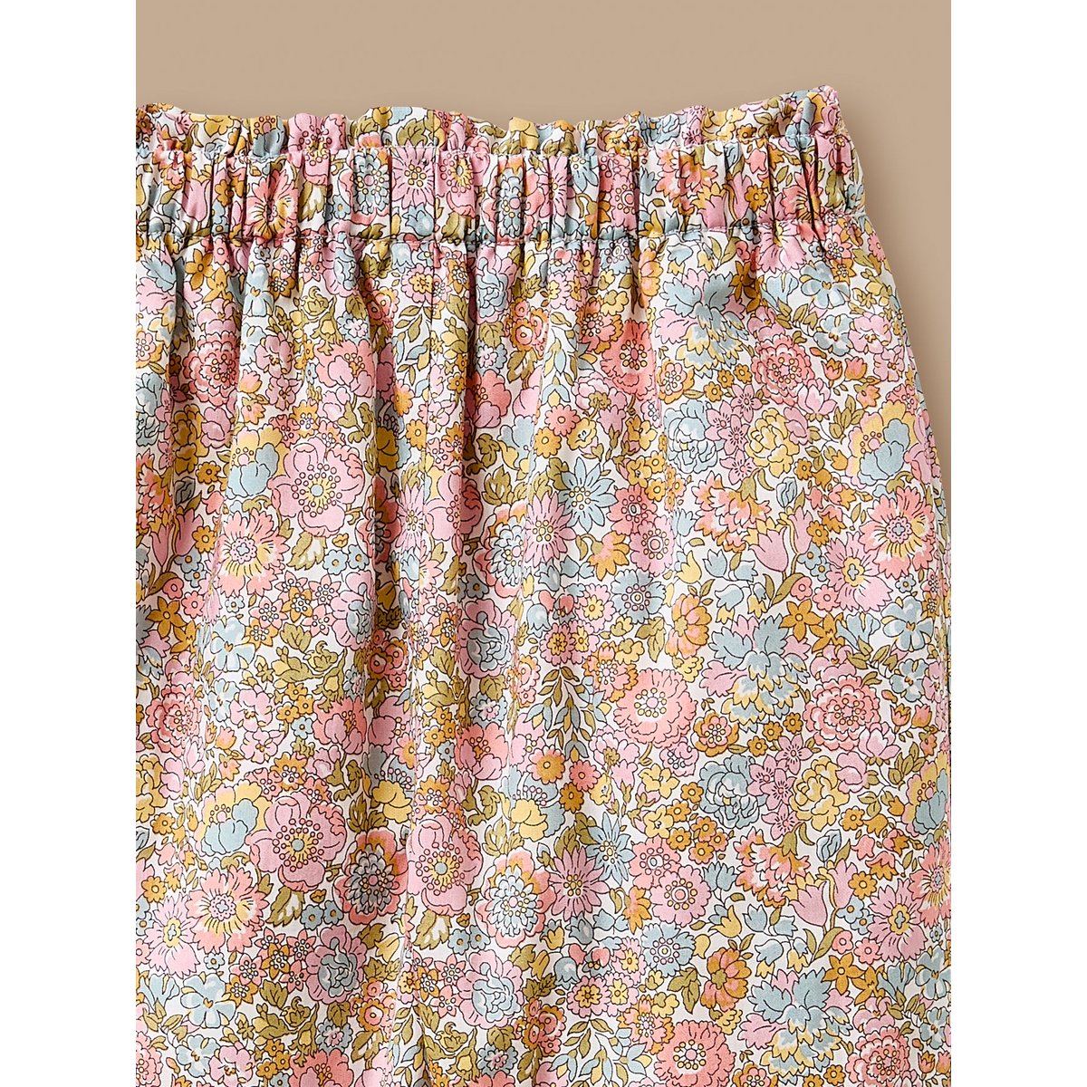 Pantalon en tissu Liberty liberty annie and may rose, CYRILLUS