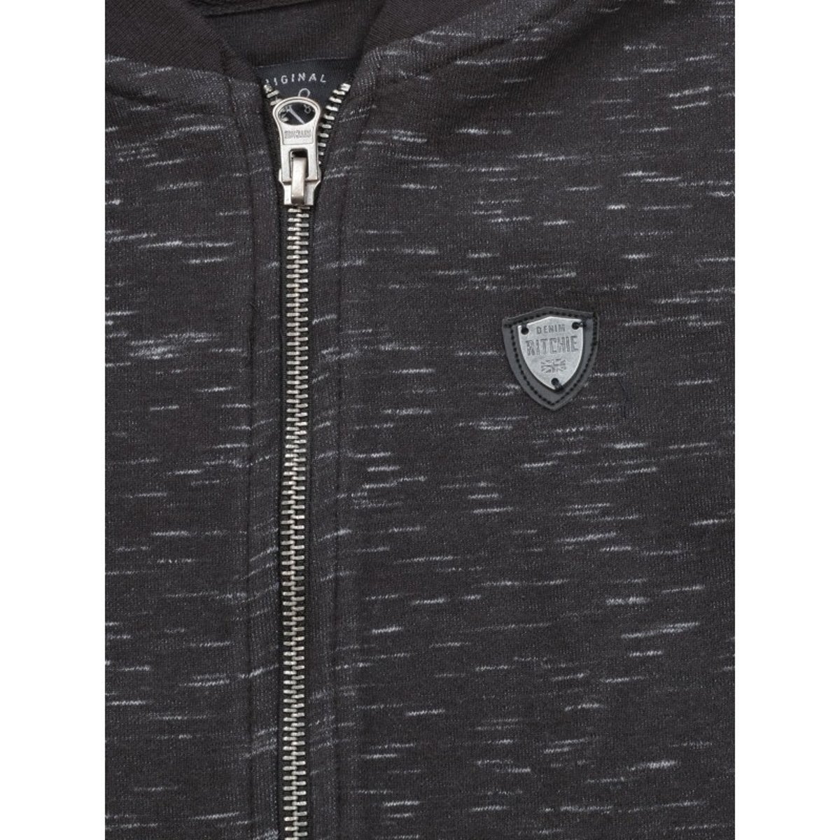 Sweat Zippe Wopta noir, RITCHIE