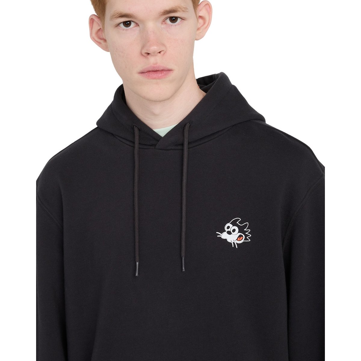 Sweat à capuche PICNIC PO noir off black, ELEMENT