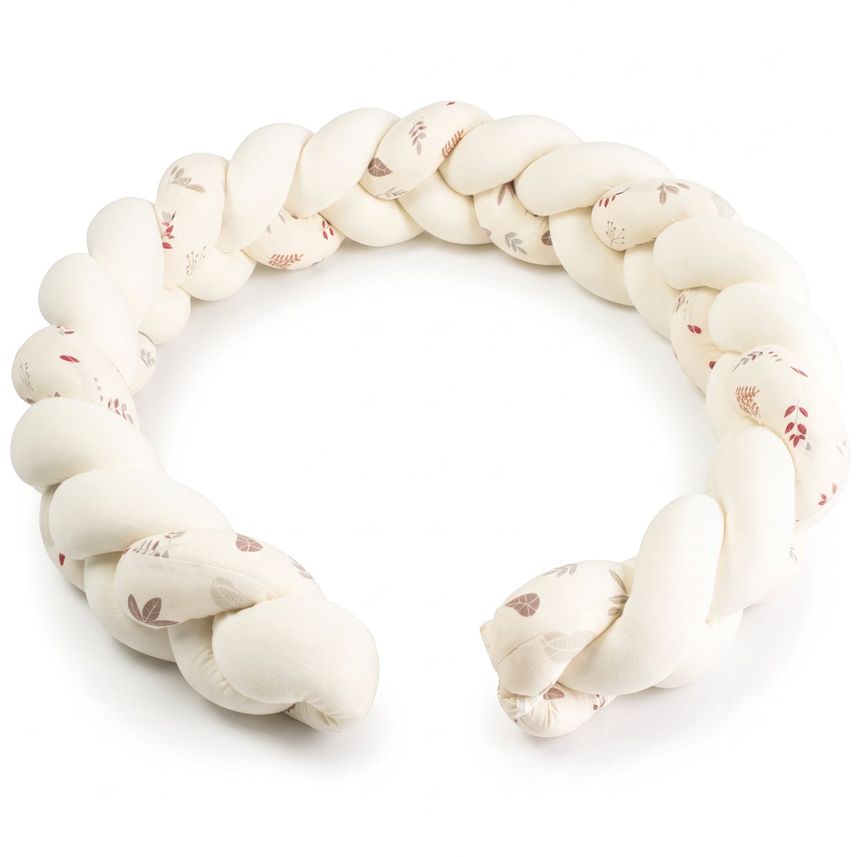 Tresse décorative 3 brins en gaze de coton JEANNE écru, SEVIRA KIDS