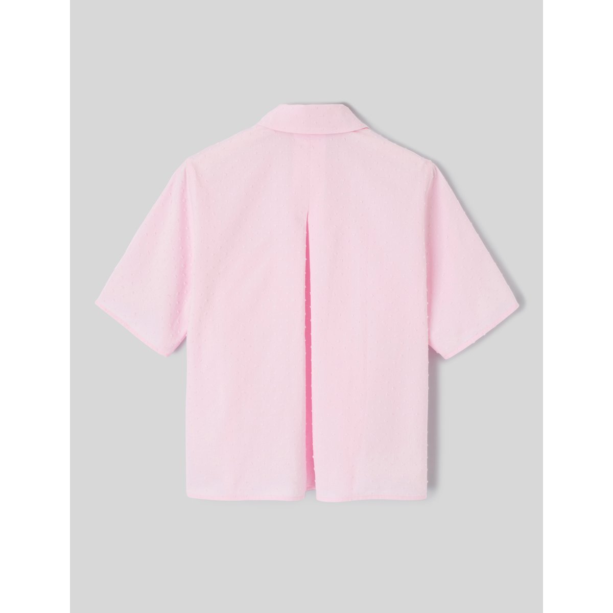 Chemise manches courtes rose pâle, BZB