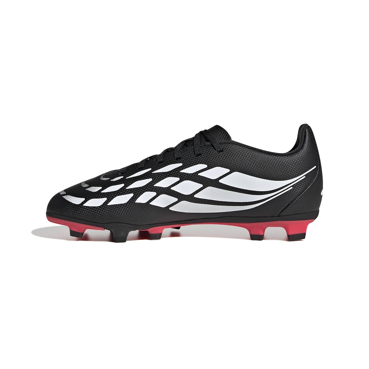 Scarpe da calcio PREDATOR CLUB FG/MG J nero/rosso, adidas Performance