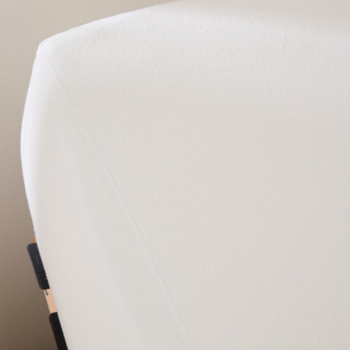 Protège-matelas pour lit électrique, molleton absorbant, bonnet 22cm blanc, LA REDOUTE INTERIEURS