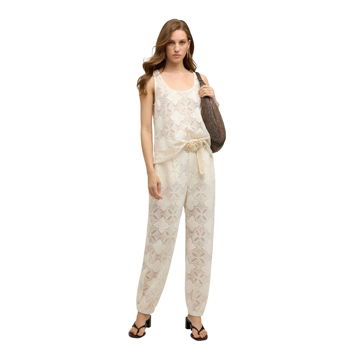 Pantalon de jogging blanc, MOTIVI