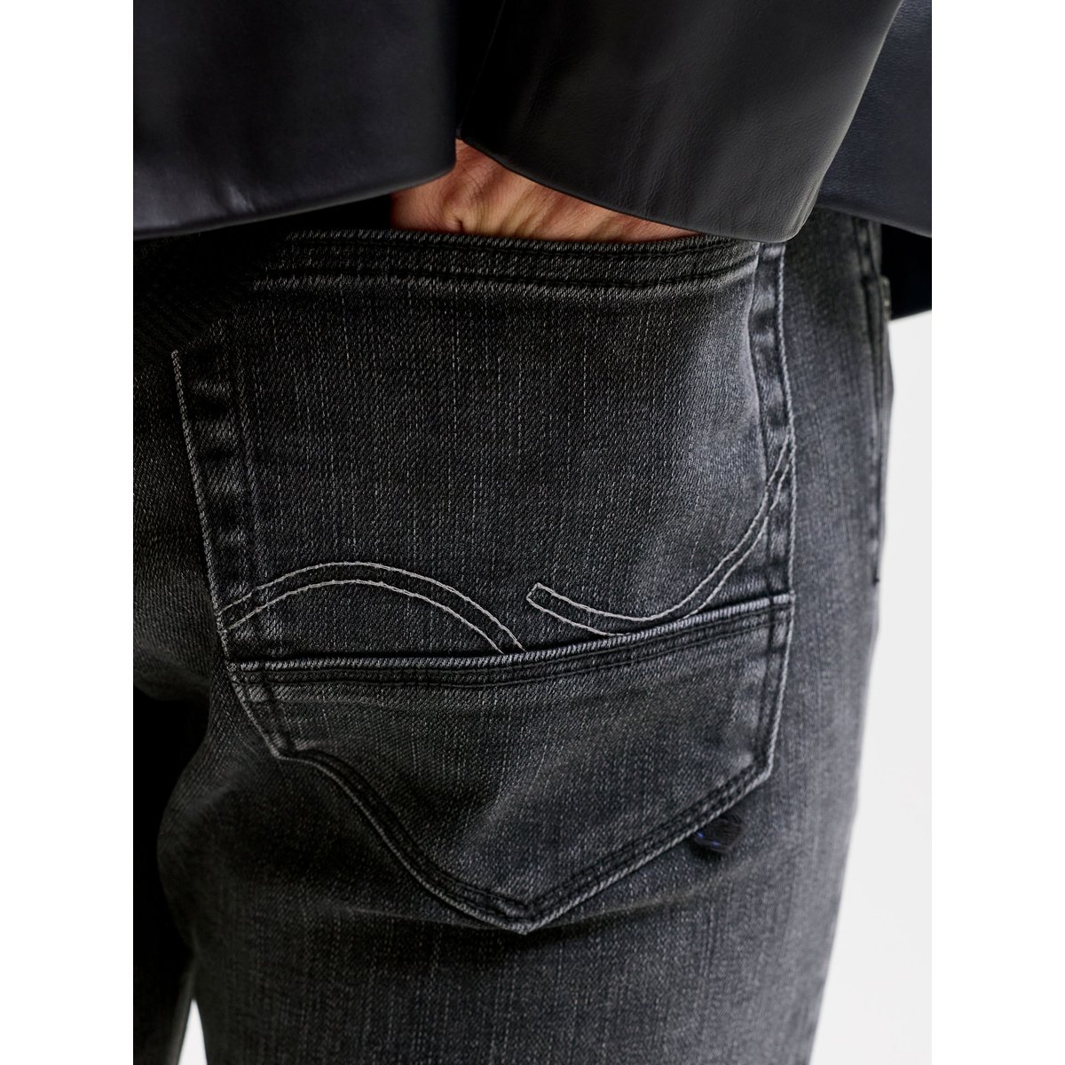 Jean Slim black denim, JACK & JONES