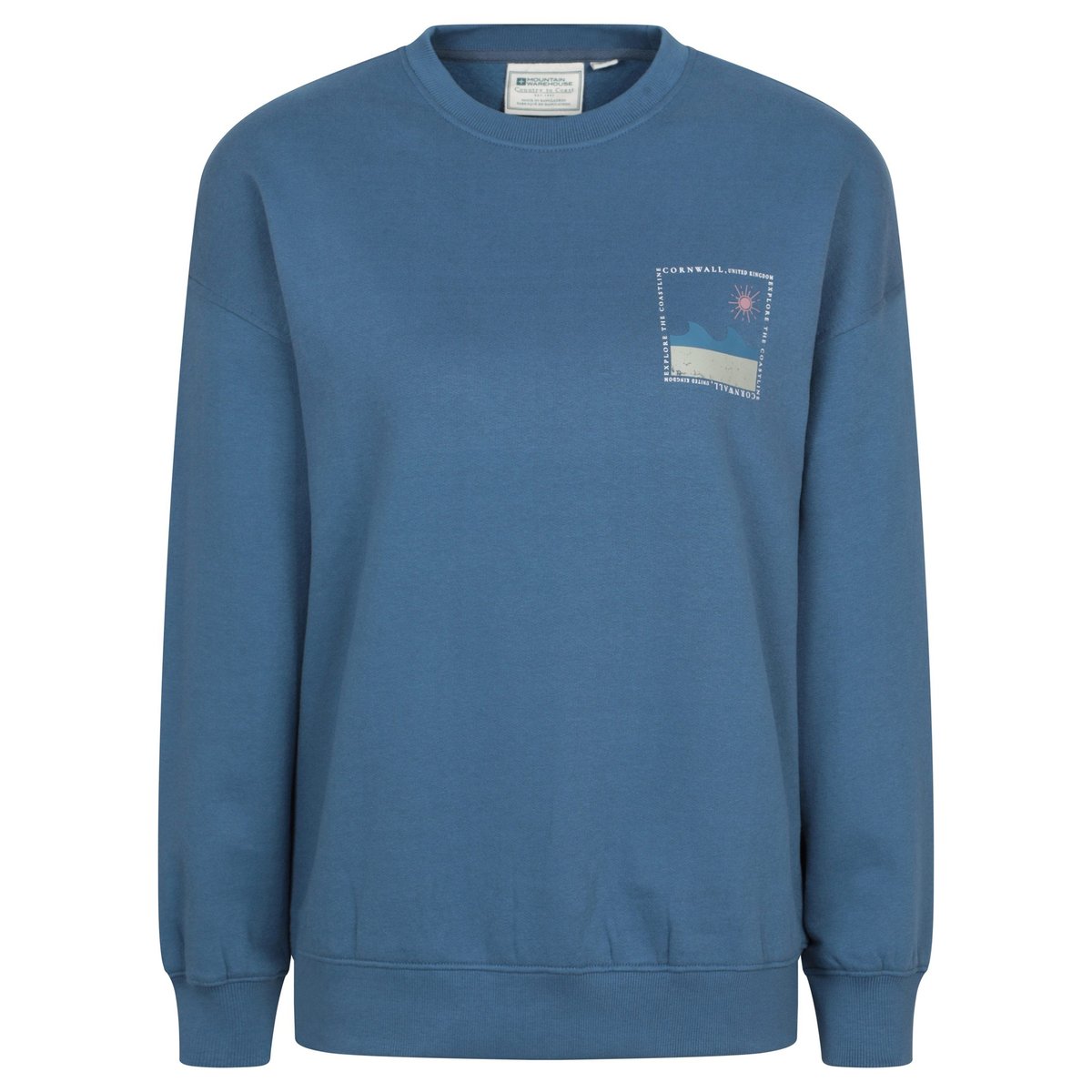 Sweat CONWALL bleu, MOUNTAIN WAREHOUSE