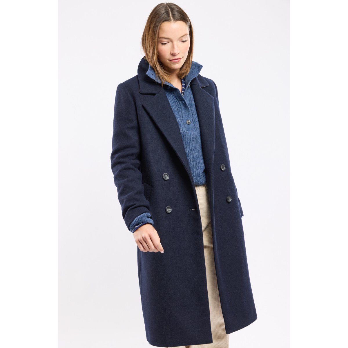 Caban long - laine seal, ARMOR-LUX