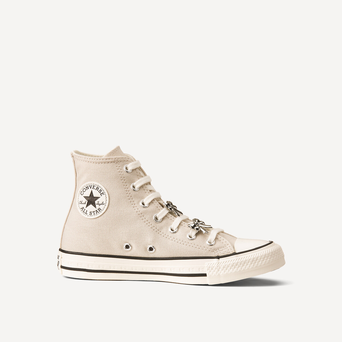 Baskets CHUCK TAYLOR ALL STAR HI BOWS ecru, CONVERSE