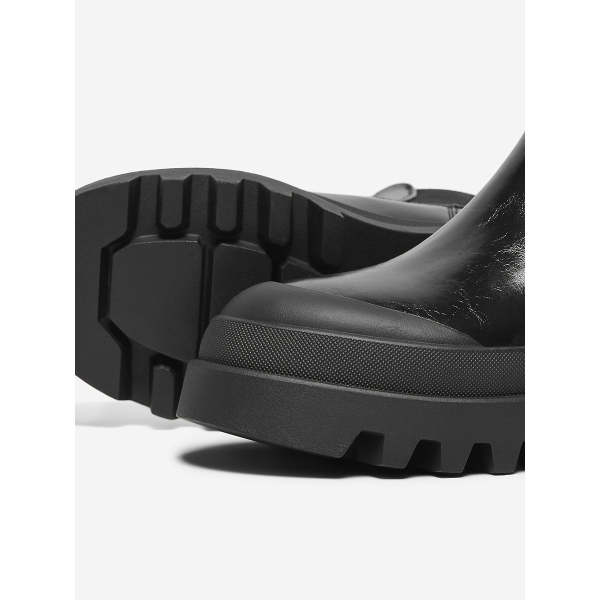 Chelsea bottines Buzz gelakt zwart, ONLY SHOES