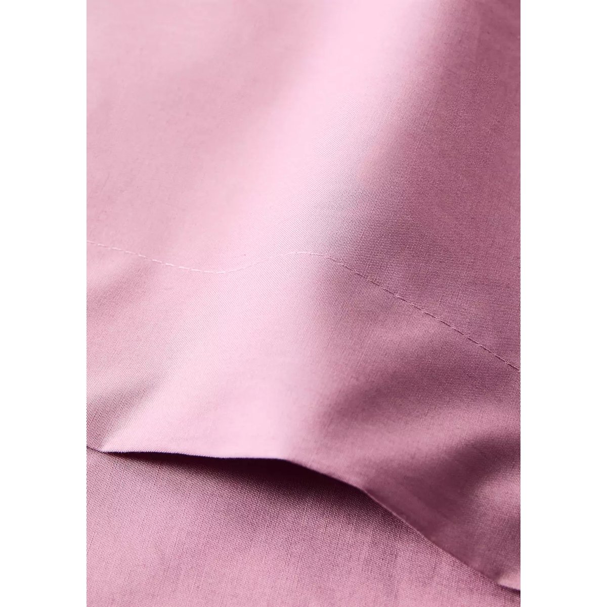 Drap plat percale de coton 200 fils lit 150/160 cm lie de vin, MANGO HOME