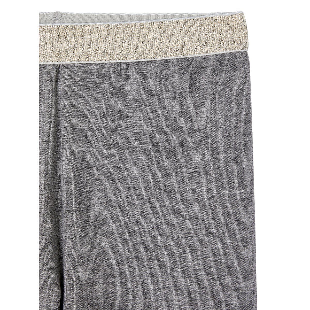 Legging ceinture irisée gris chiné, VERTBAUDET