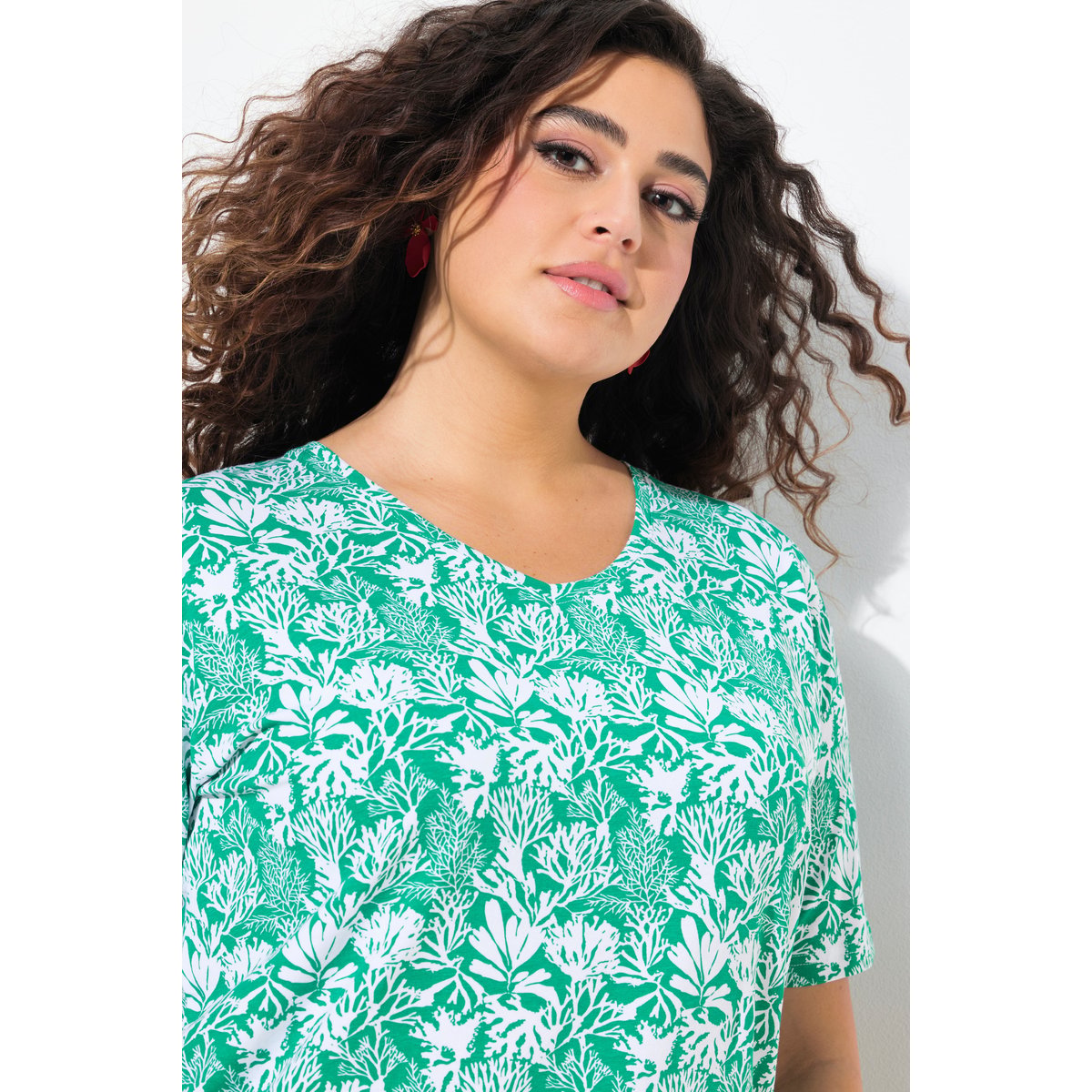 T-shirt émeraude, ULLA POPKEN