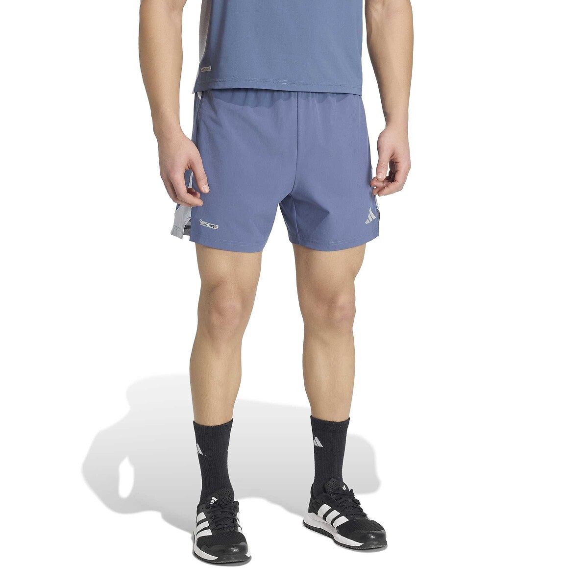 Short de training, INTENSITY bleu/gris, adidas Performance