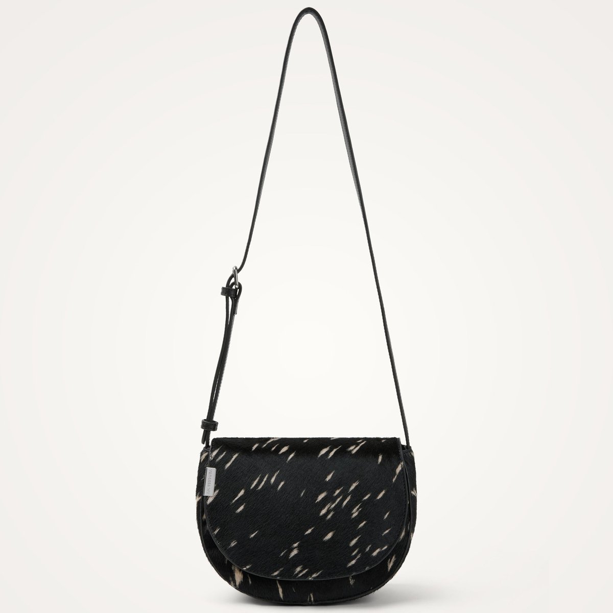 Sac bandoulière à rabat PHOEBE noir, VANESSA WU