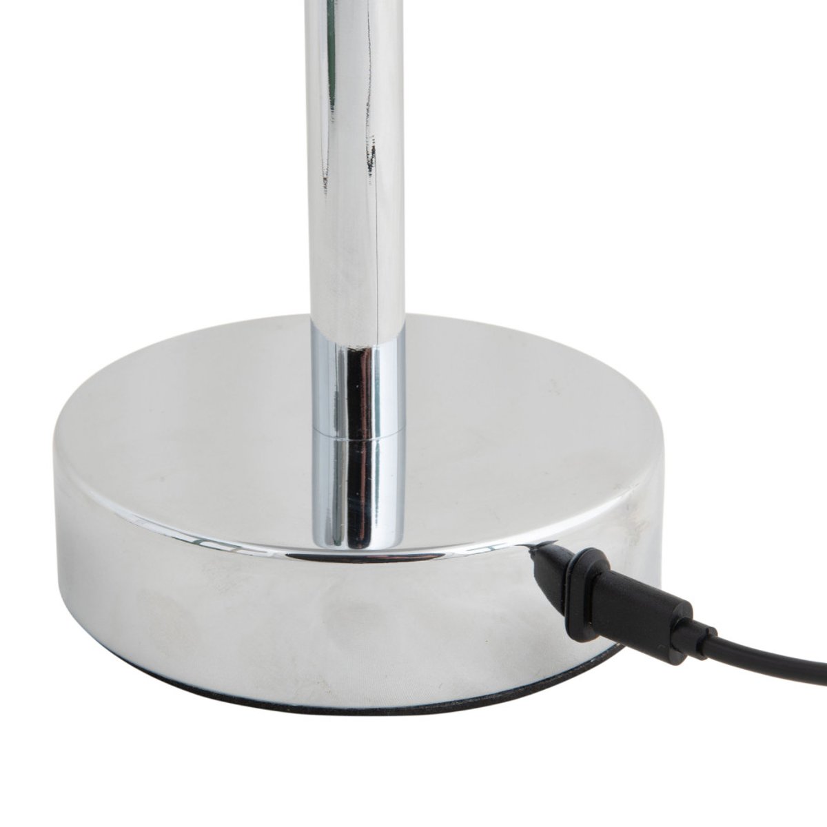 Lampe À Poser Le fer JAMES LED chrome, LEITMOTIV
