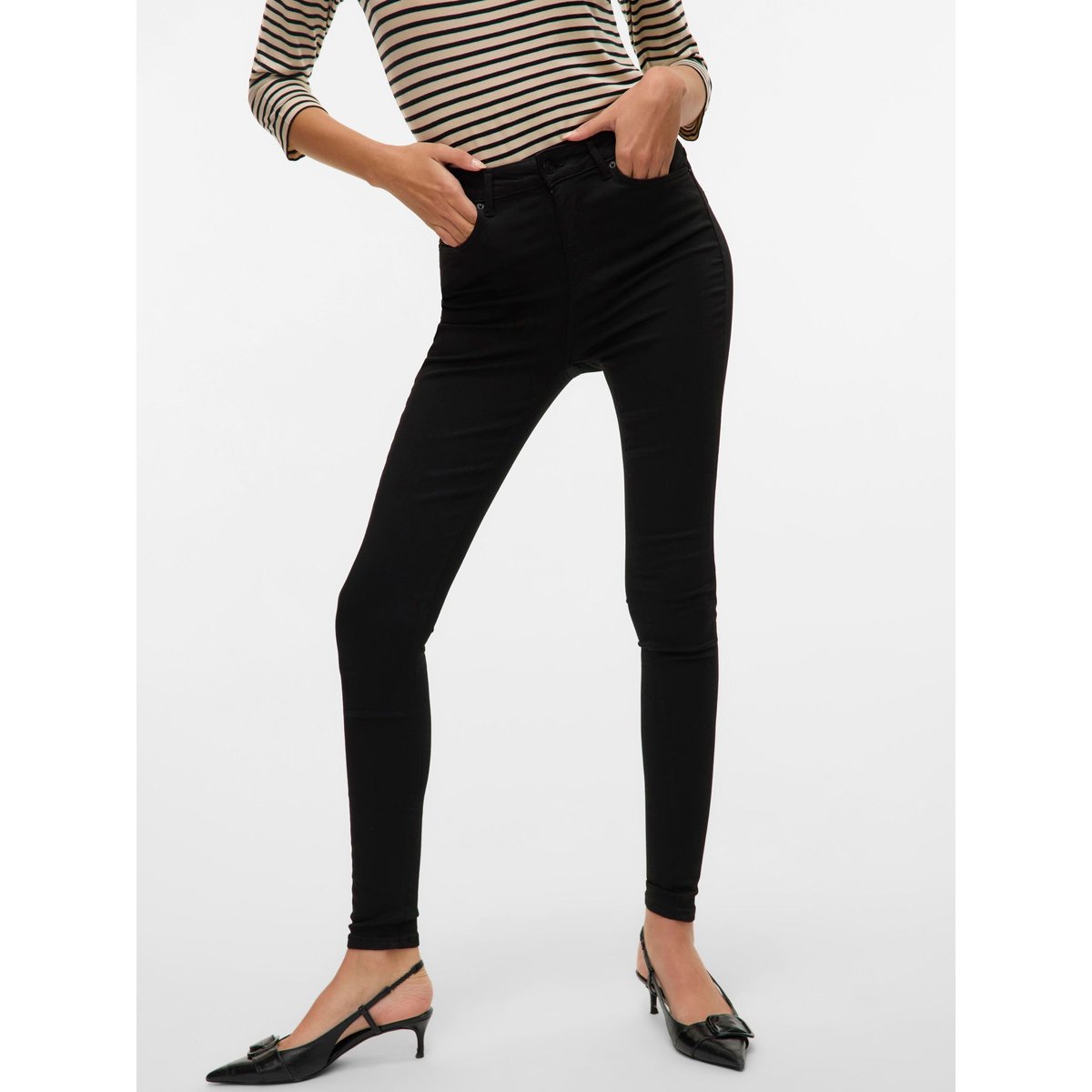 Jean Skinny black 1, VERO MODA