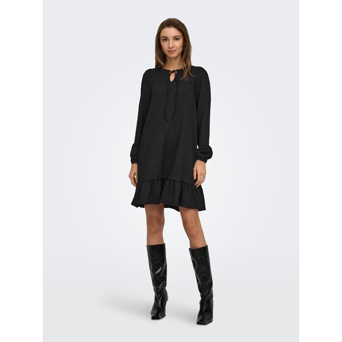 Robe noire - black, ONLY