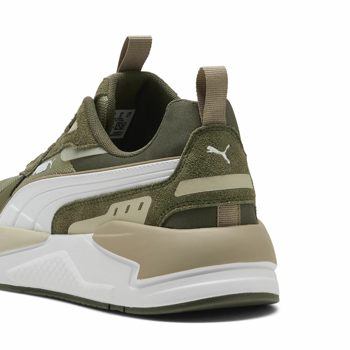 Baskets X-Ray 3 Suede kaki/blanc, PUMA