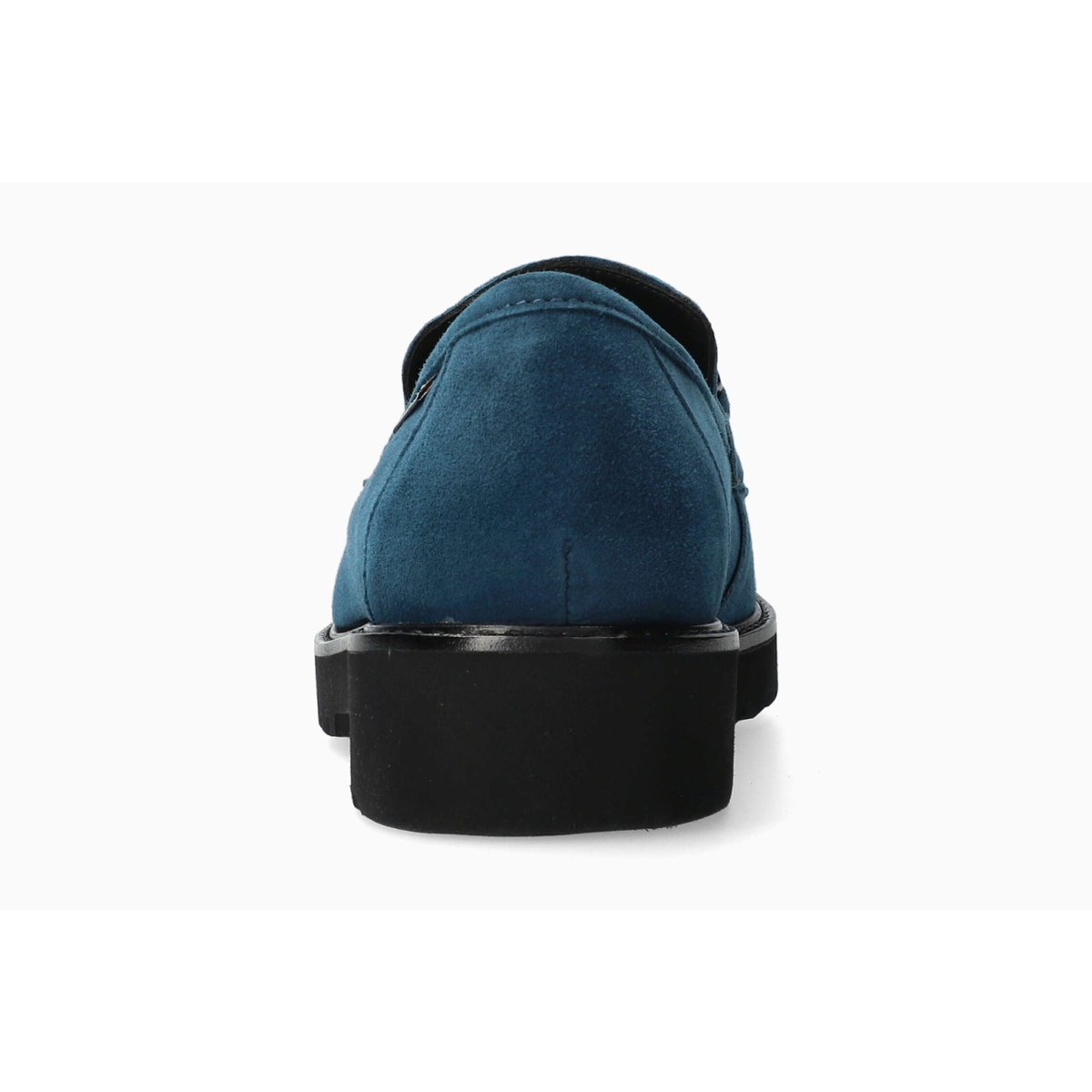 Mocassins en cuir SALKA bleu 5143, MEPHISTO