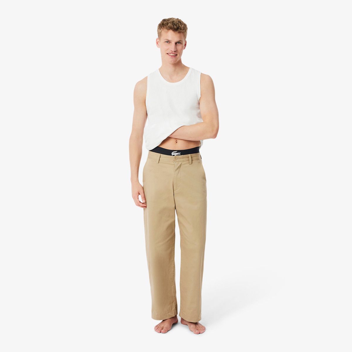 Lot de 3 slips jersey stretch noir-031, LACOSTE