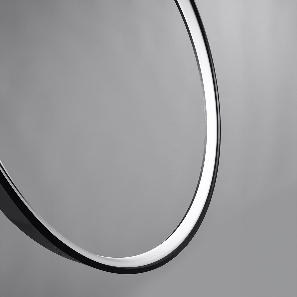 Suspension Aluminium Noir LED 1 Rio noir, EDEN