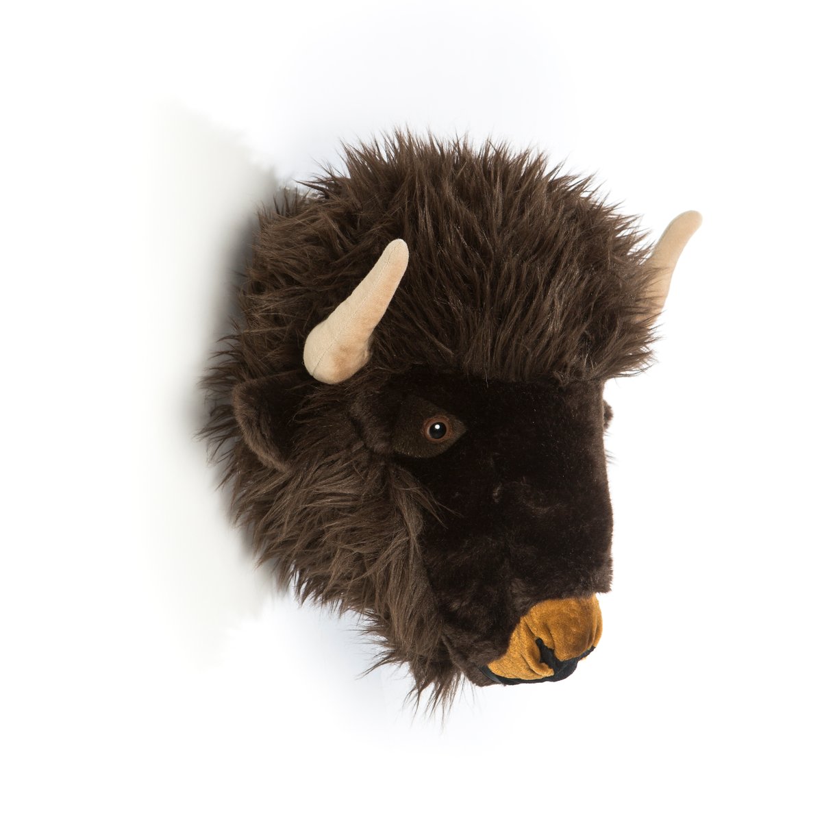 Trophée peluche Alex BISON brun, WILD AND SOFT