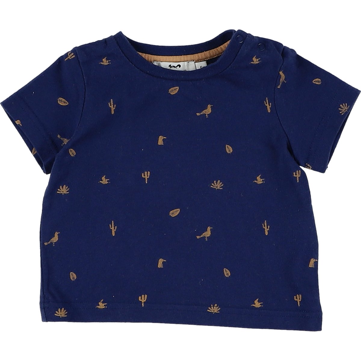 T-shirt bleu - Très bon état camel, CYRILLUS