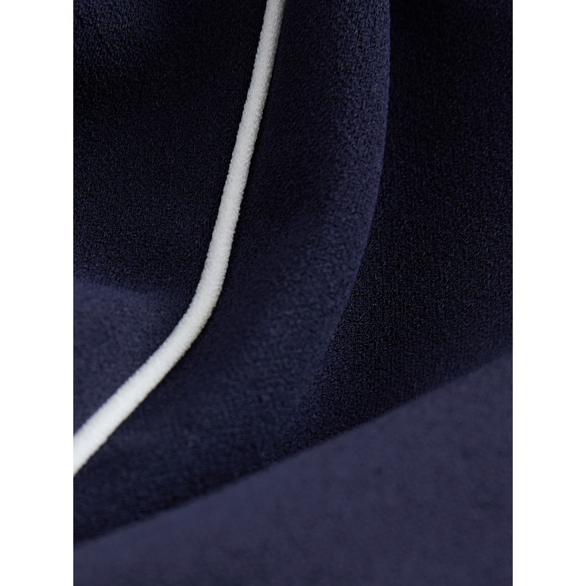 Pantalon large à liseré bleu marine, NEXT