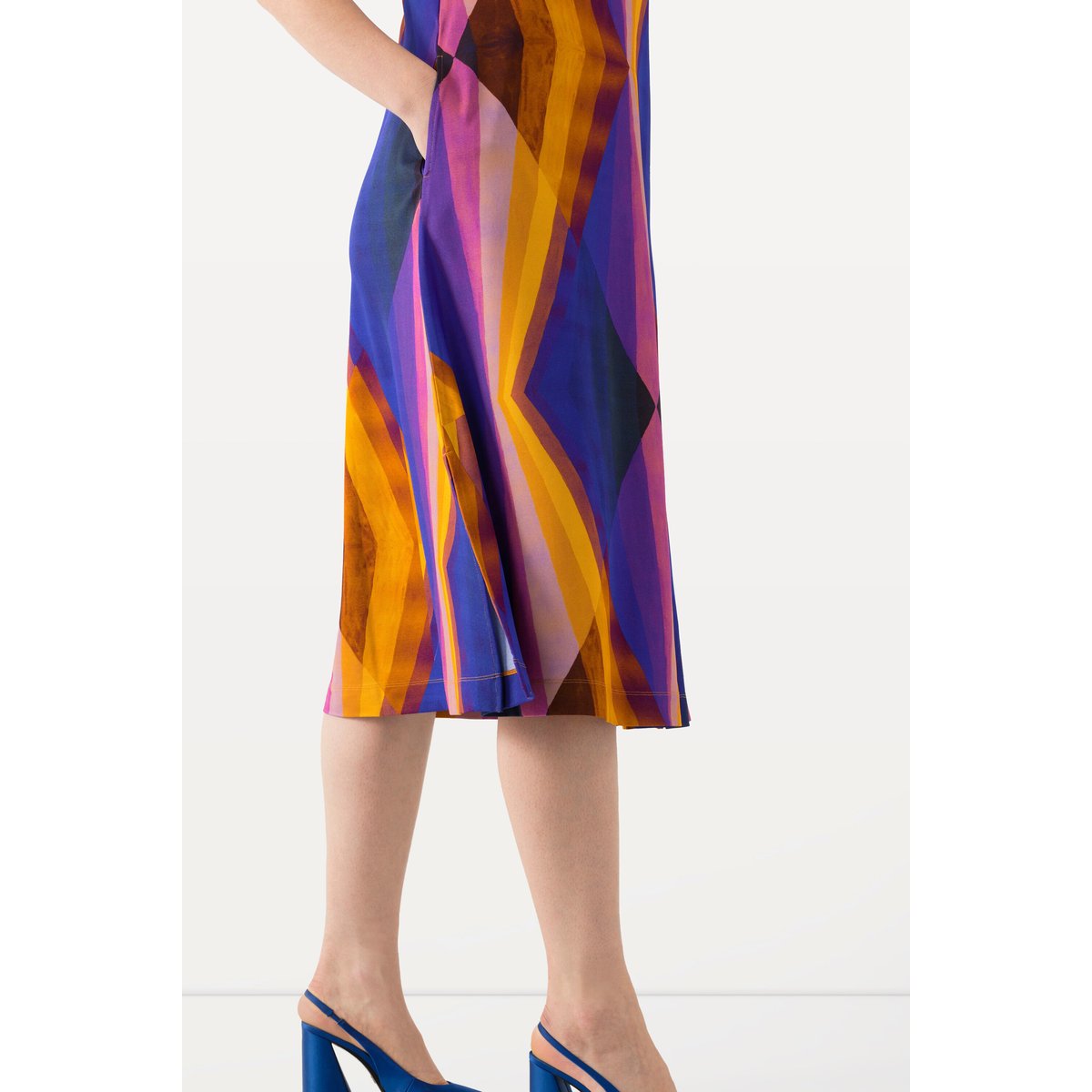 Robe midi sans manches baie, ULLA POPKEN