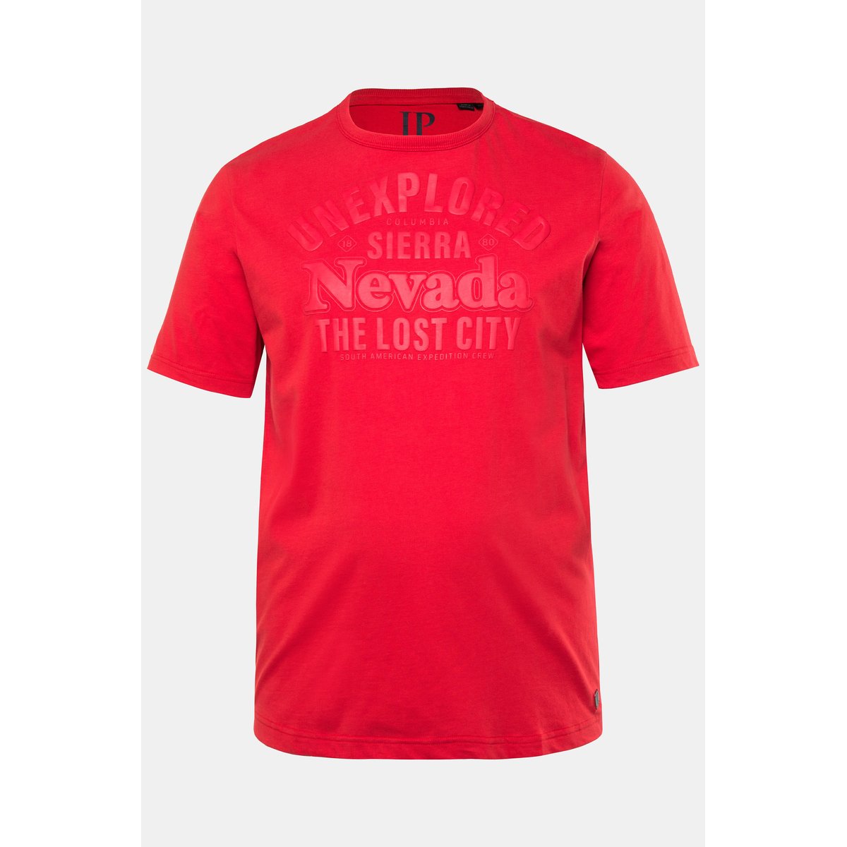 T-shirt, manches courtes et imprimé poitrine piment rouge, JP1880