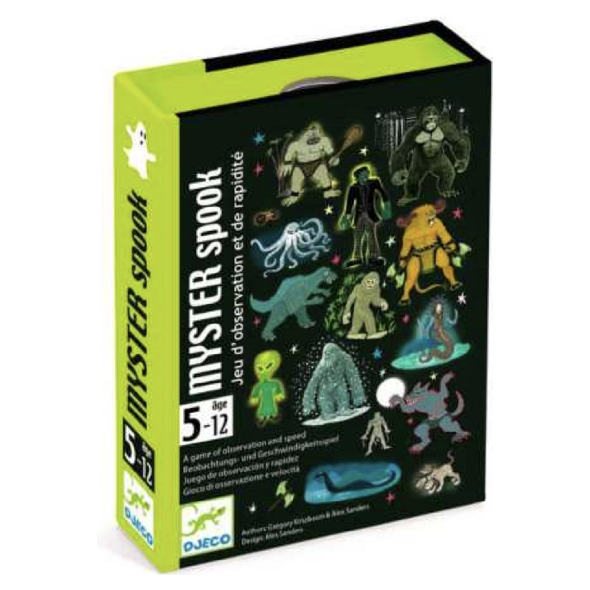 JEU DE CARTES - Myster spook couleur unique, DJECO