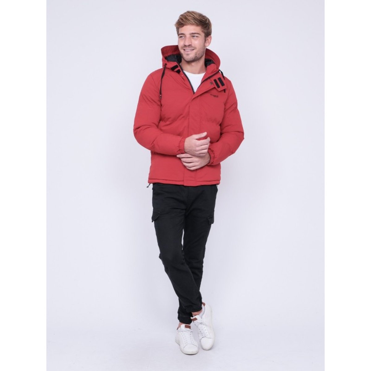 Parka Capuche Zandoven rouge, RITCHIE