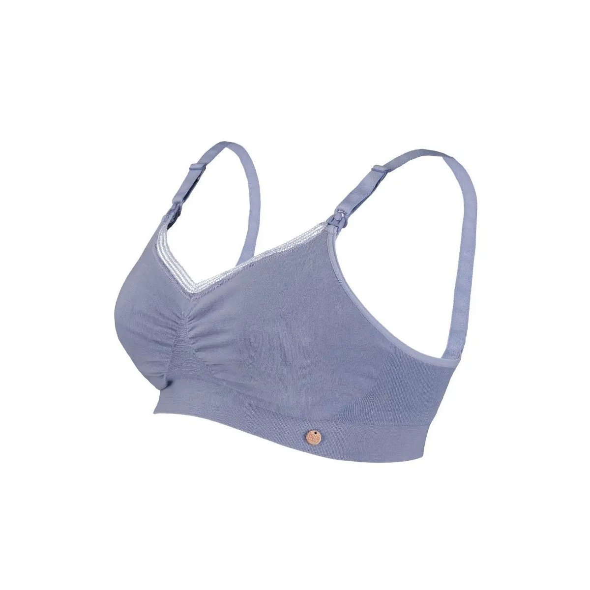 Brassière de grossesse et d'allaitement Organic bleuet, CACHE COEUR